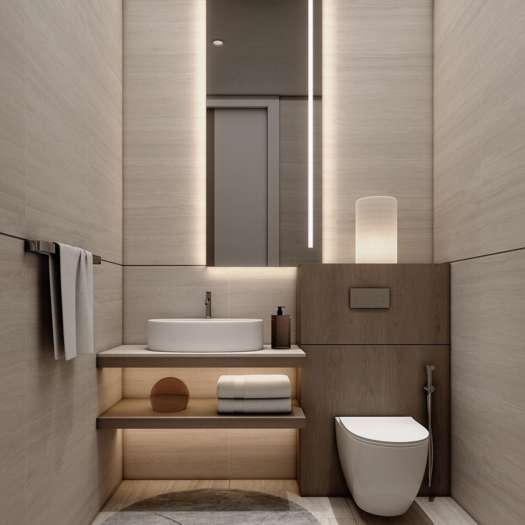 Master bathroom