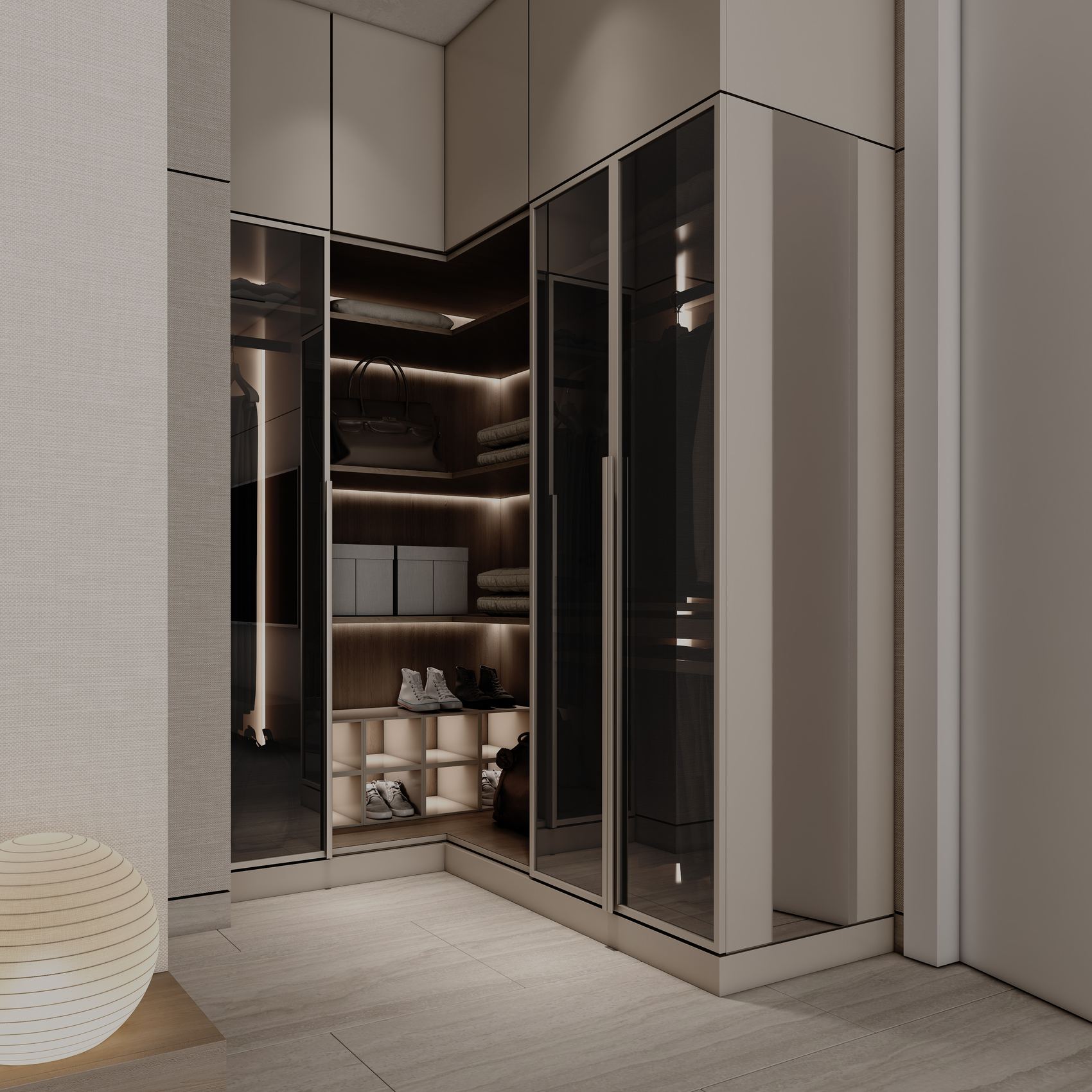 Walk-in closet